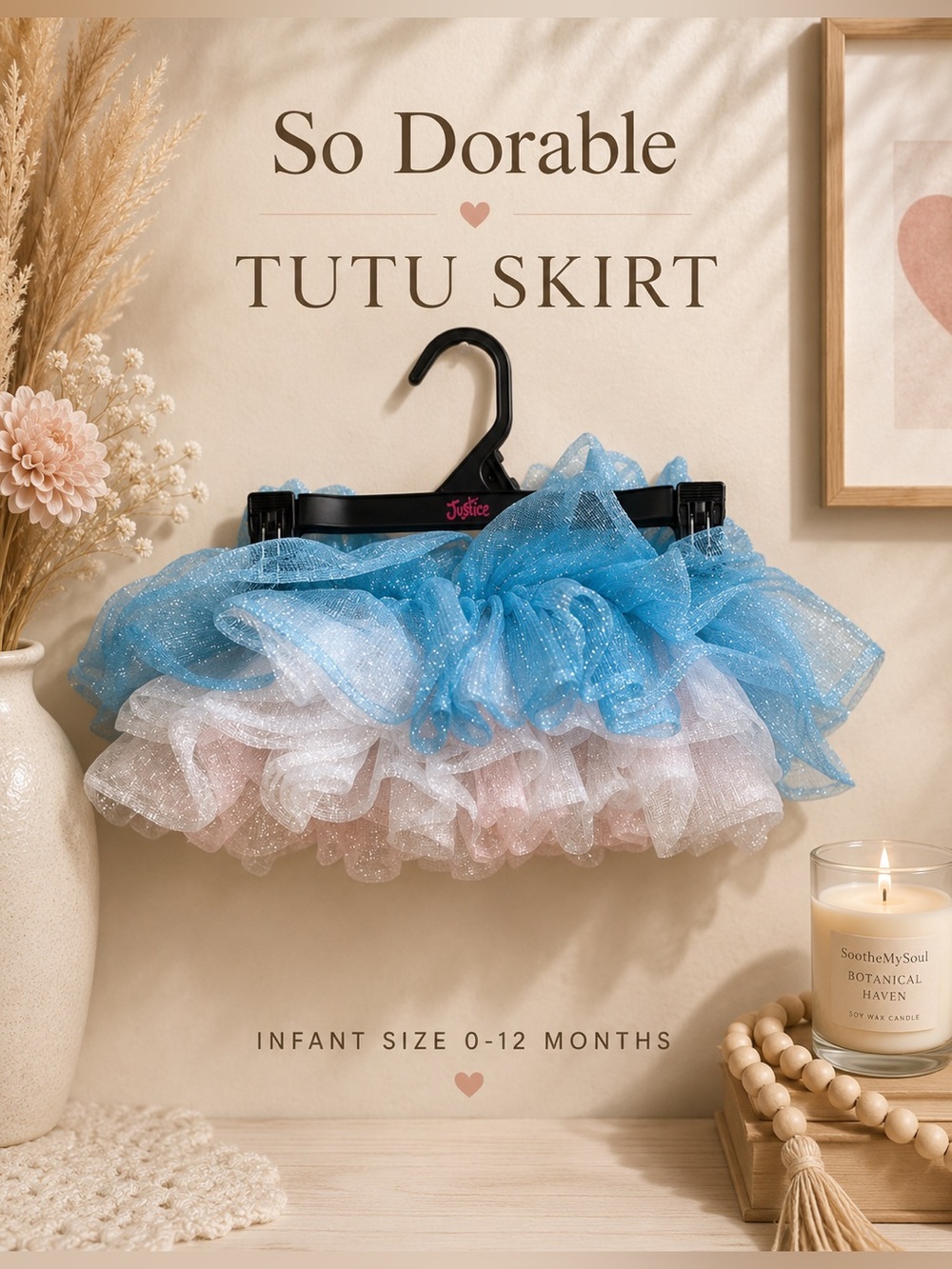 So Dorable Infant Puffer TuTu | Size 0-12M